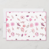 Opmerking Kaarten Elegant Flat Modern Botanical #4 (Achterkant)