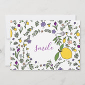 Opmerking: Kaarten voor elegante platte, moderne b (Achterkant)