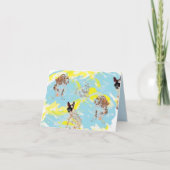 Opmerking: Kat en hond Bedankkaart (Voorkant)