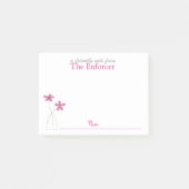 Opmerking na verzending post-it® notes (Voorkant)