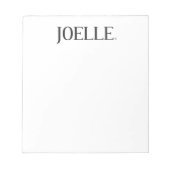 Opmerking Notitieblok (Voorkant)