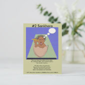 Opmerking nr. 2 Sankhara - van afhankelijke bronne Briefkaart (Staand voorkant)