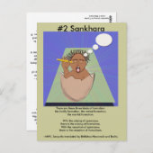Opmerking nr. 2 Sankhara - van afhankelijke bronne Briefkaart (Voorkant / Achterkant)