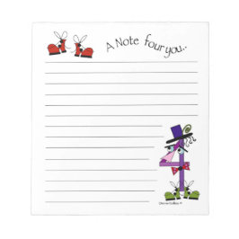 Opmerking: nummer vier notitieblok