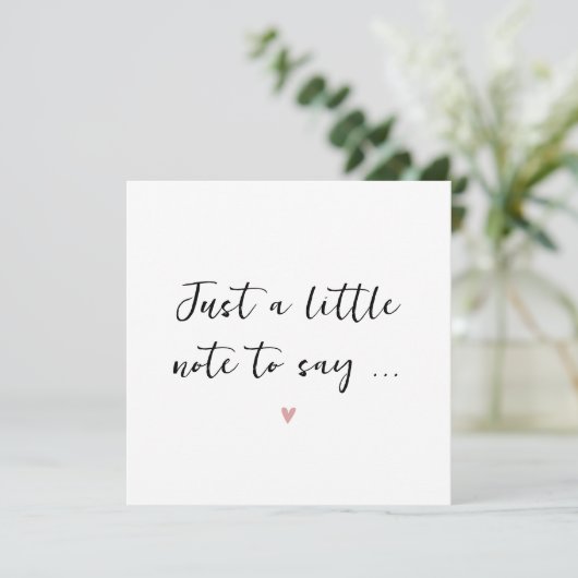 Opmerking om te zeggen - eenvoudige zwangerschapsa aankondiging (Staand voorkant)