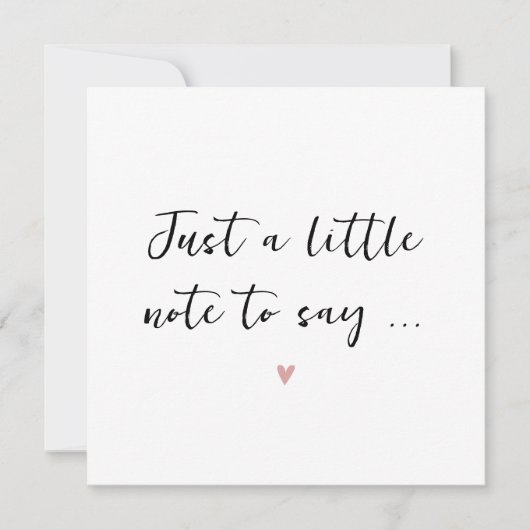 Opmerking om te zeggen - eenvoudige zwangerschapsa aankondiging (Voorkant)