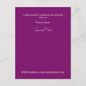 Opmerking over geschenken Fuchsia Enchantment: Wat Informatiekaartje (Achterkant)