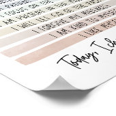 Opmerking over het Poster voor zelfbevestiging (Hoek)