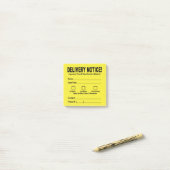 Opmerking over levering post-it® notes (Op bureau)