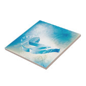 Opmerking over muzieksleutel tegeltje (Zijkant)