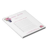 Opmerking: Pad 5.5x6; pinda's die moeten worden aa Notitieblok (Schuin)