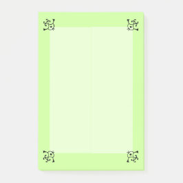 Opmerking Pad - Curly-hoeken (lang) Post-it® Notes