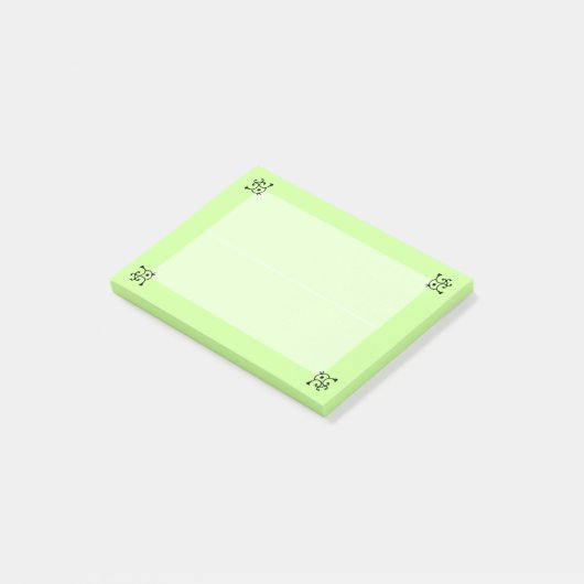 Opmerking Pad - Curly-hoeken Post-it® Notes (Schuin)