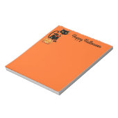 Opmerking: Pad-Halloween kat Notitieblok (Linkerzijde)