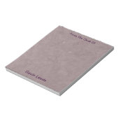 Opmerking Pad—Handgemaakt papier Notitieblok (Linkerzijde)