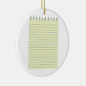 Opmerking Pad Keramisch Ornament (Rechts)