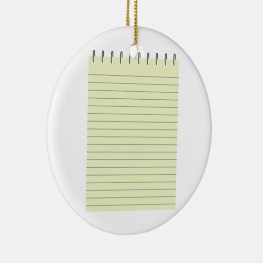 Opmerking Pad Keramisch Ornament (Rechts)