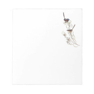 Opmerking Pad met blauwe lens Notitieblok