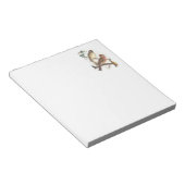 Opmerking: Pad met prachtige vogels Notitieblok (Schuin)