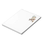 Opmerking: Pad met prachtige vogels Notitieblok (Linkerzijde)