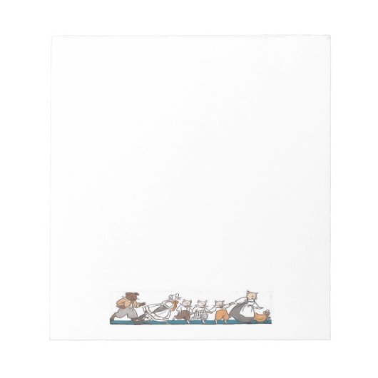 Opmerking Pad met Varkens Notitieblok (Voorkant)