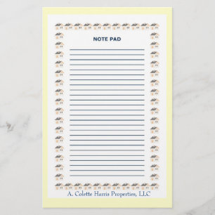 Opmerking Pad - Ontwerp 1 Briefpapier