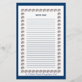 Opmerking Pad - Ontwerp 3 Briefpapier (Voorkant)