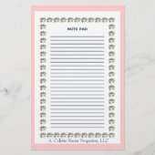 Opmerking Pad - Ontwerp 7 Briefpapier (Voorkant)