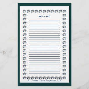 Opmerking Pad - Ontwerp 9 Briefpapier