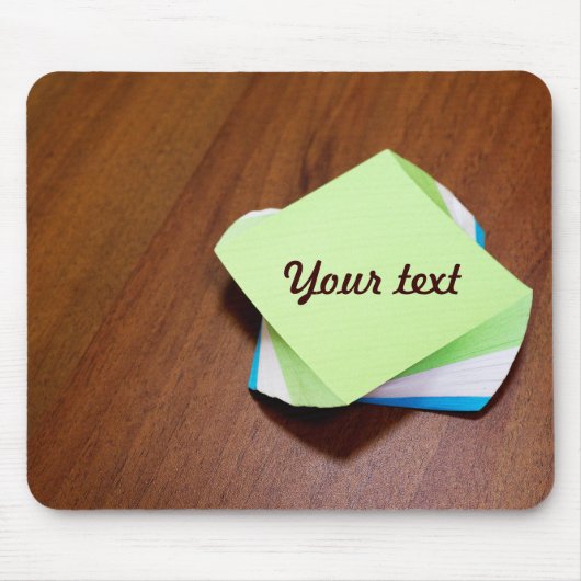 Opmerking: papier muismat (Voorkant)