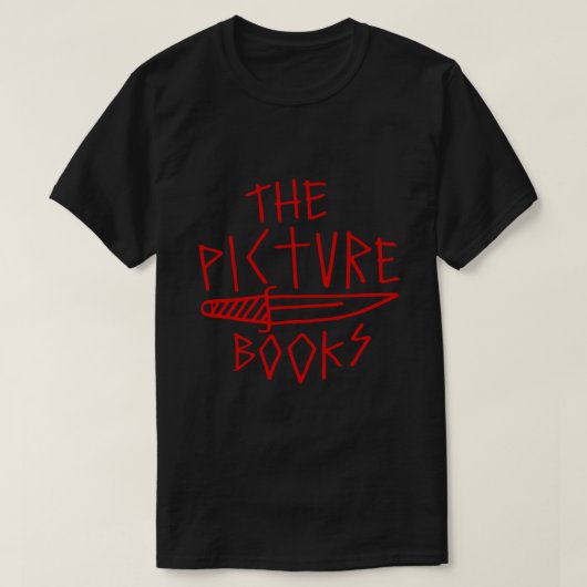 Opmerking: Picturebooks Band Essential Design T-shirt (Design voorkant)