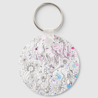 Opmerking pop sleutelhanger