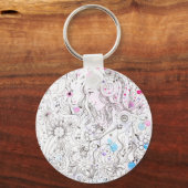 Opmerking pop sleutelhanger (Voorkant)