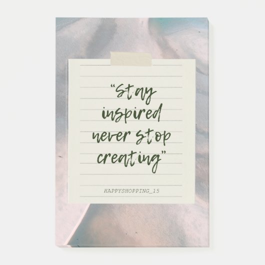 Opmerking Post-it® Notes (Voorkant)