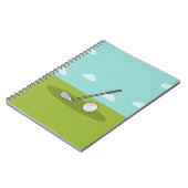 Opmerking schendt golf notitieboek (Linkerzijde)