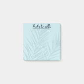 Opmerking: Self Light Blue Pacific Post-it Notes (Voorkant)