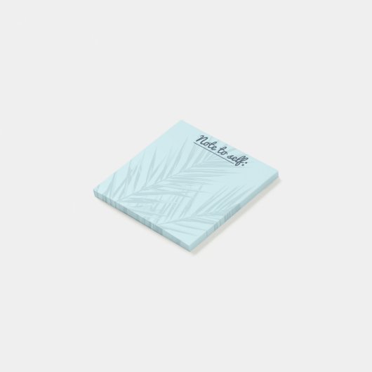 Opmerking: Self Light Blue Pacific Post-it Notes (Schuin)