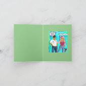 Opmerking: vakantiekaart feestdagen kaart (Binnen)