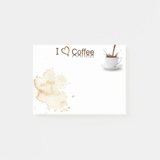 Opmerking van Certified Coffee Lover na IT® Post-it® Notes (Voorkant)