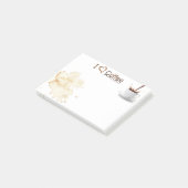 Opmerking van Certified Coffee Lover na IT® Post-it® Notes (Schuin)