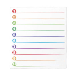 Opmerking van de basislijst om lijst uit te voeren notitieblok