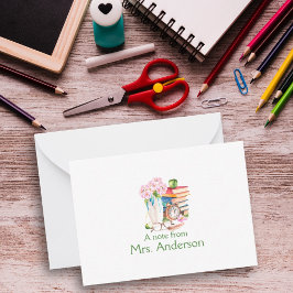 Opmerking van de docent notitiekaartje