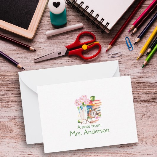 Opmerking van de docent notitiekaartje