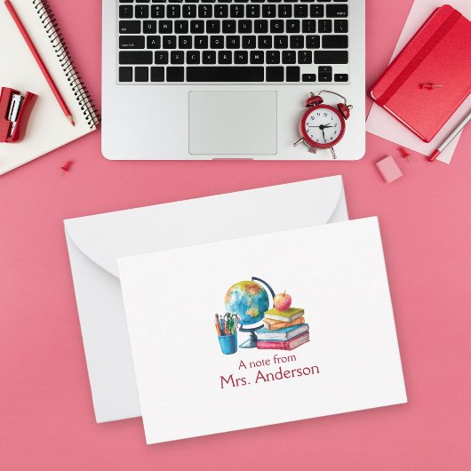 Opmerking van de docent notitiekaartje