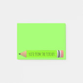 Opmerking van de leraar post-it® notes (Voorkant)