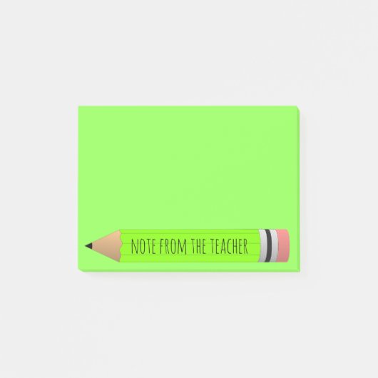 Opmerking van de leraar post-it® notes (Voorkant)