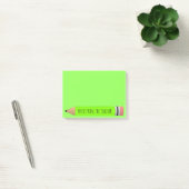 Opmerking van de leraar post-it® notes (Kantoor)