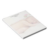 "Opmerking van de mammie van", aangepaste foto Notitieblok (Schuin)
