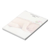 "Opmerking van de mammie van", aangepaste foto Notitieblok (Linkerzijde)