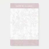 Opmerking van "Jouw naam" Post-it® notes (Voorkant)